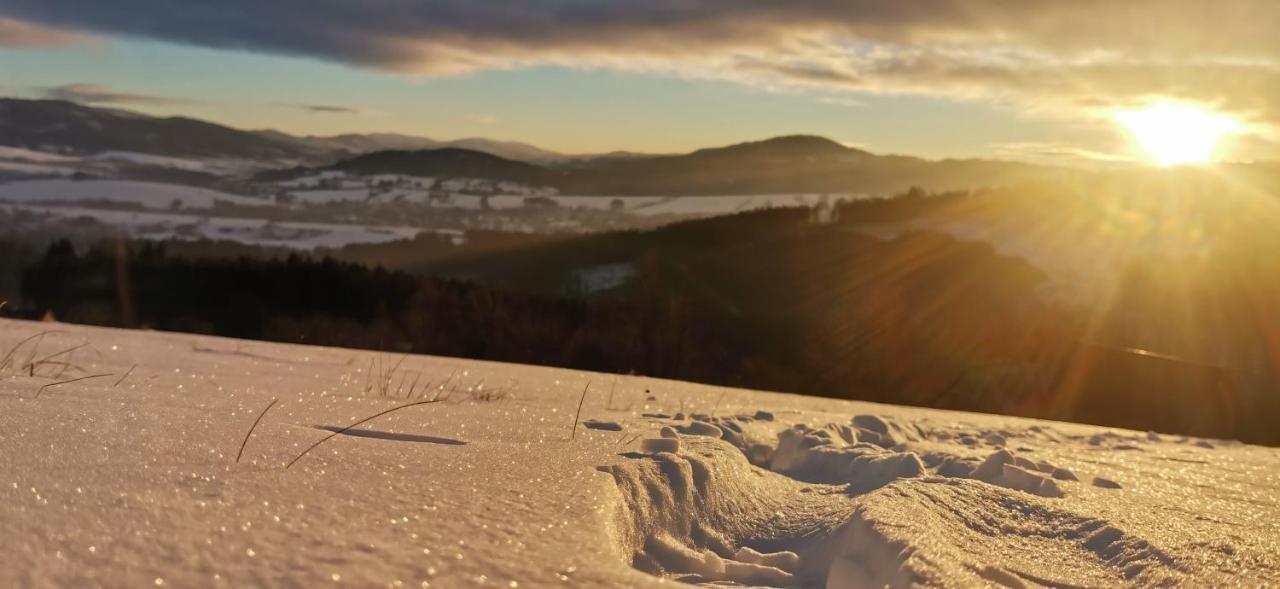 Penzion Rzehaczek Dolní Lomná エクステリア 写真