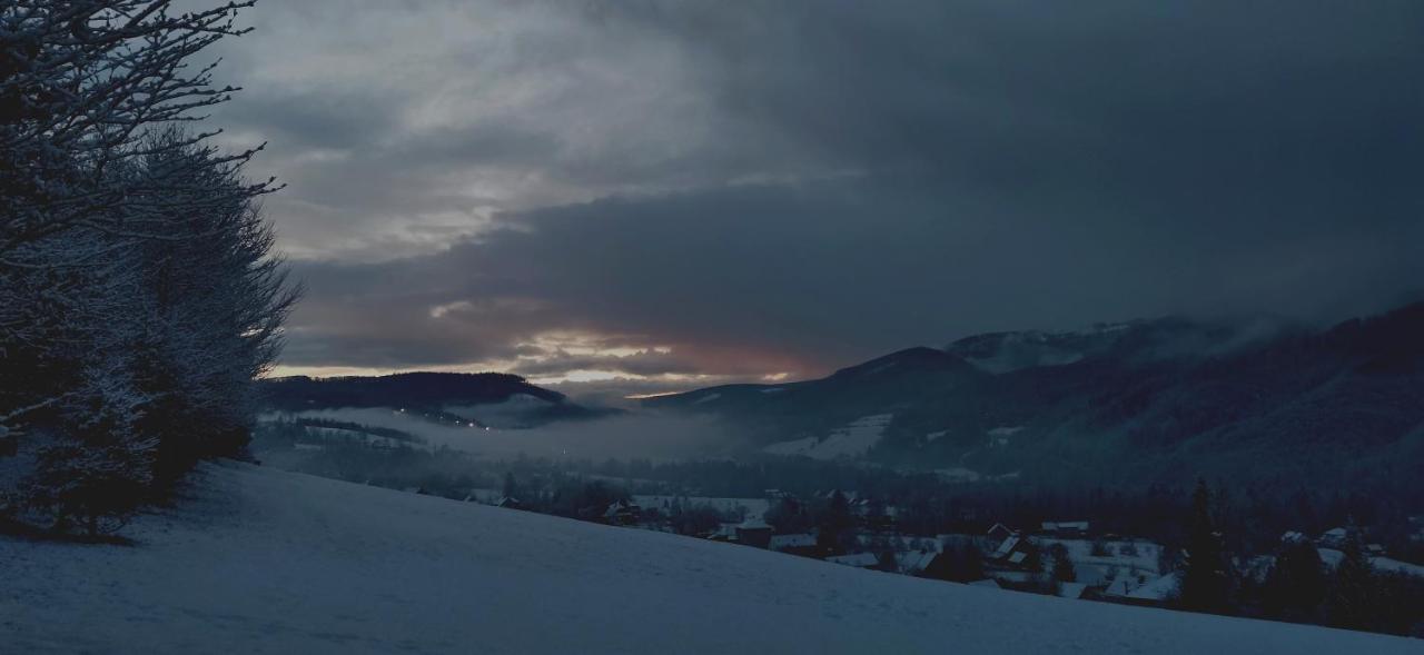 Penzion Rzehaczek Dolní Lomná エクステリア 写真
